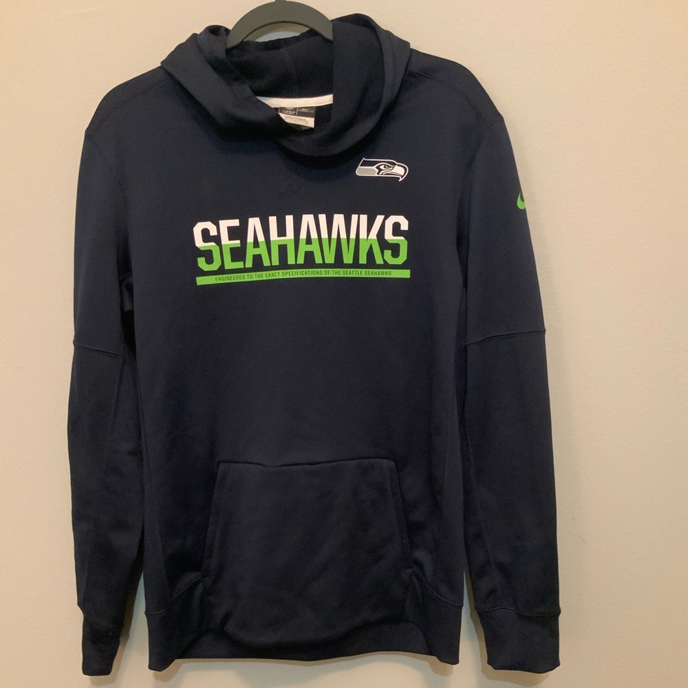 Seattle Seahawks Nike hoodie.